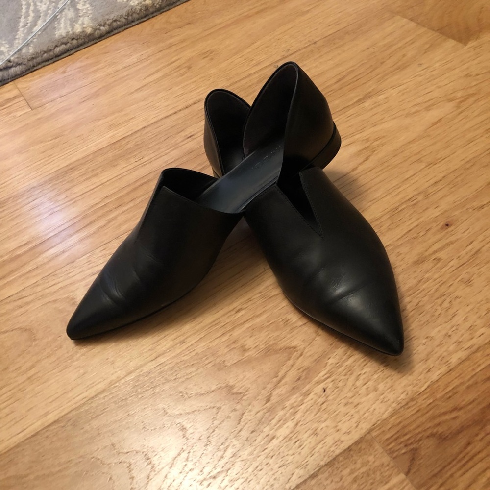 Vince. Darlington flat - black size 6.5